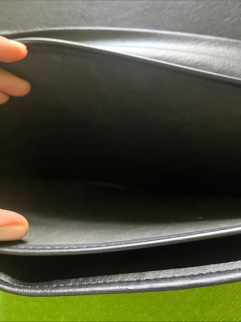 Classic Black Leather Briefcase Sudhaus vintage - Men Bags